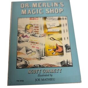 Dr. Merlin's Magic Shop Scott Corbett Scholastic 1st Printing 1974 Vintage Book